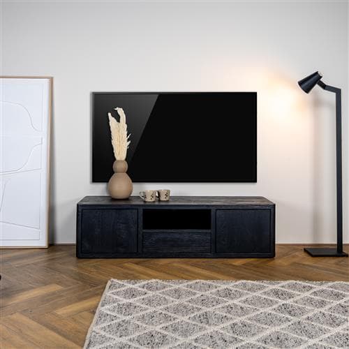 Tv-Meubel Tiffany Zwart 150 cm - 3