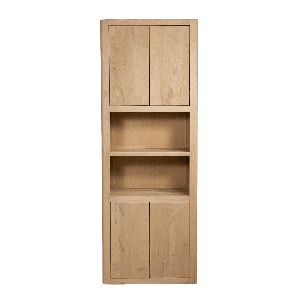 Opbergkast met open vak Tiffany Naturel 80 cm - 2