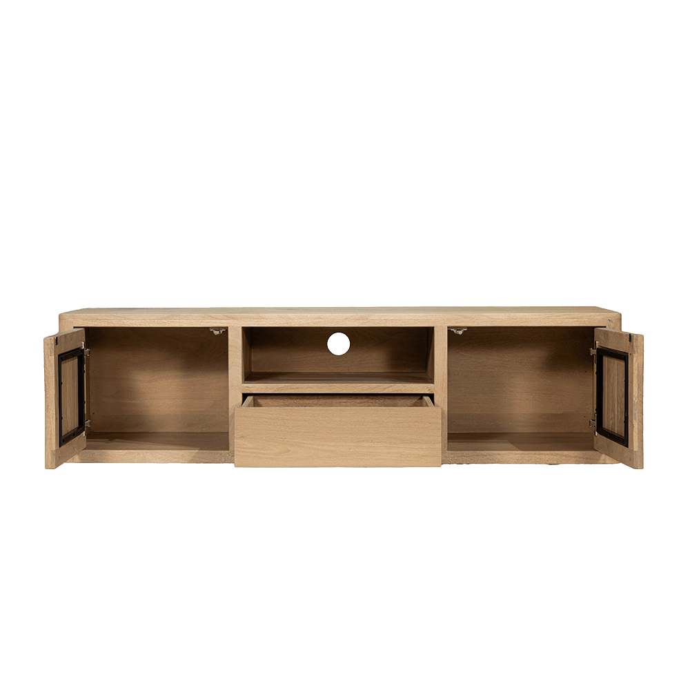 Tv-Meubel Tiffany Naturel 150 cm - 3