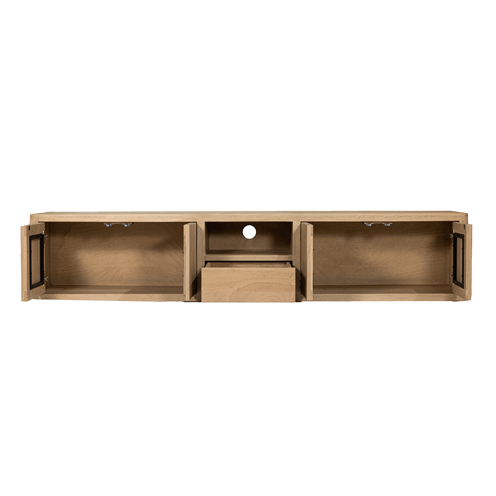 Tv-Meubel Tiffany Naturel 200 cm - 3