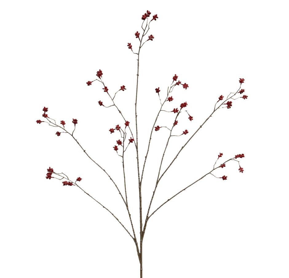 Bergpeper tak 137 cm - Donkerroze - 1