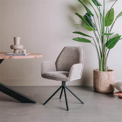 Eetkamerstoel Arnoud Beige Grey - 2