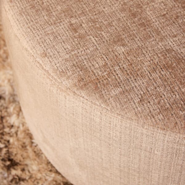 Ronde Hocker Maaike Beige 80 cm - 2