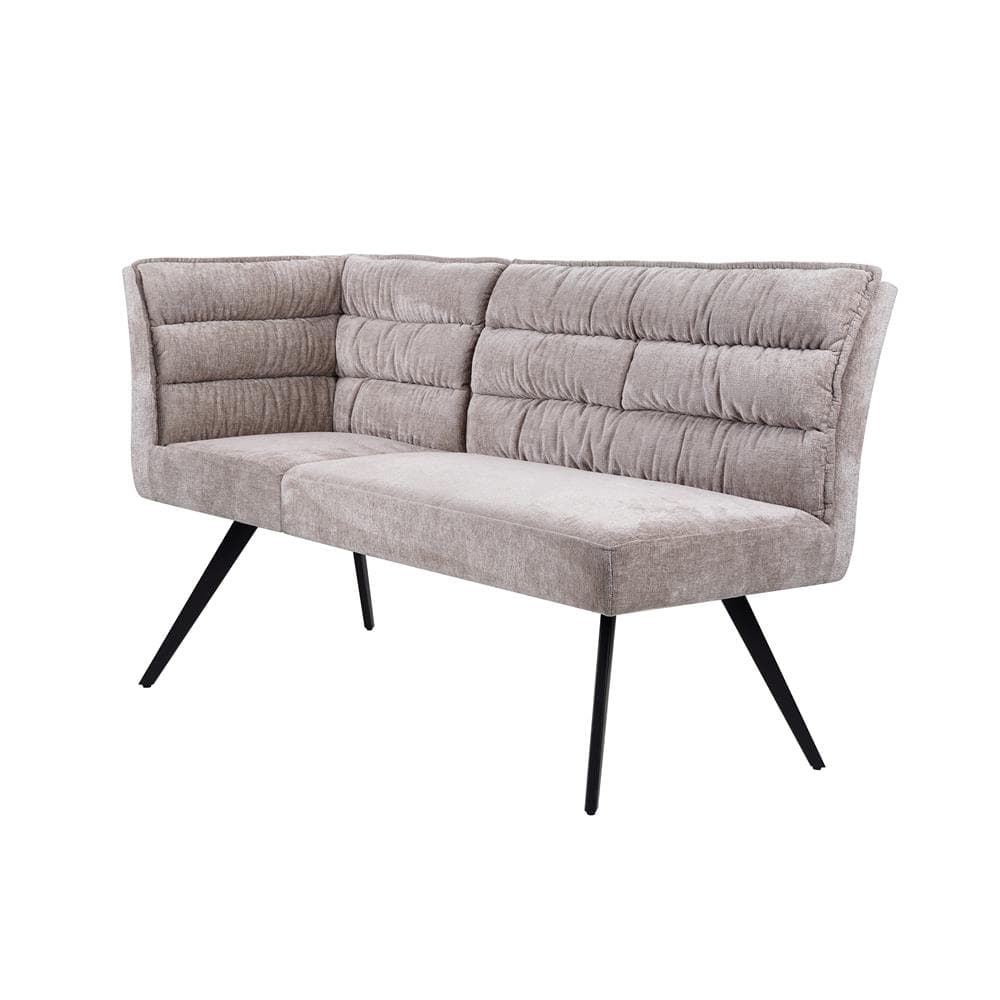 Eetkamerhoekbank Rosora Rechts Beige - 1