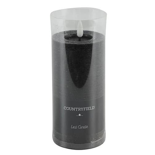 Stompkaars rustiek Ø7,5CM LED ro Lyon L zwart - 2