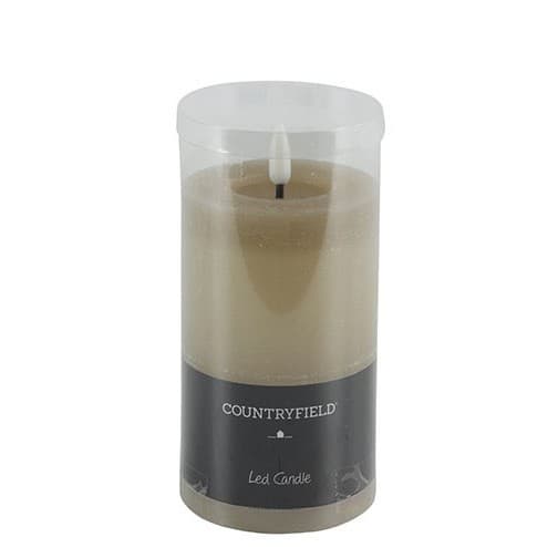 Stompkaars rustiek Ø7,5CM LED ro Lyon M beige - 2