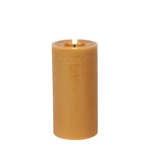 Stompkaars rustiek Ø7,5CM LED ro Lyon L amber - 1