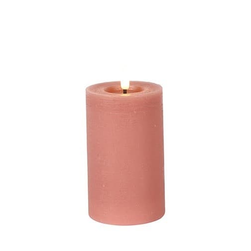 Stompkaars rustiek Ø7,5CM LED ro Lyon M roze - 1
