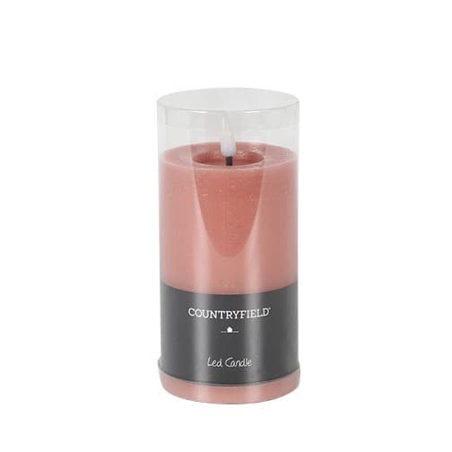 Stompkaars rustiek Ø7,5CM LED ro Lyon M roze - 2