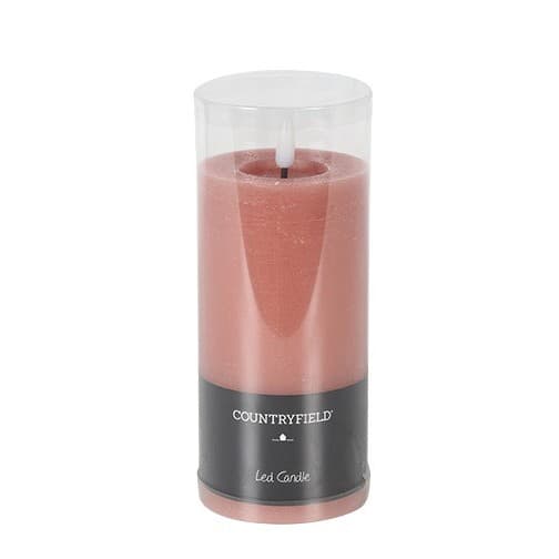 Stompkaars rustiek Ø7,5CM LED ro Lyon L roze - 2