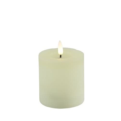 Stompkaars rustiek Ø7,5CM LED ro Lyon S crème - 1