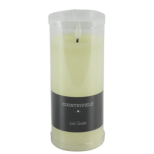 Stompkaars rustiek Ø7,5CM LED ro Lyon L crème - 2