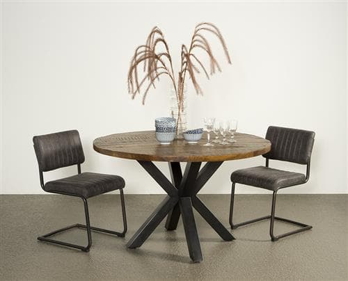 Eetkamertafel Bastion Rond 130cm - 2