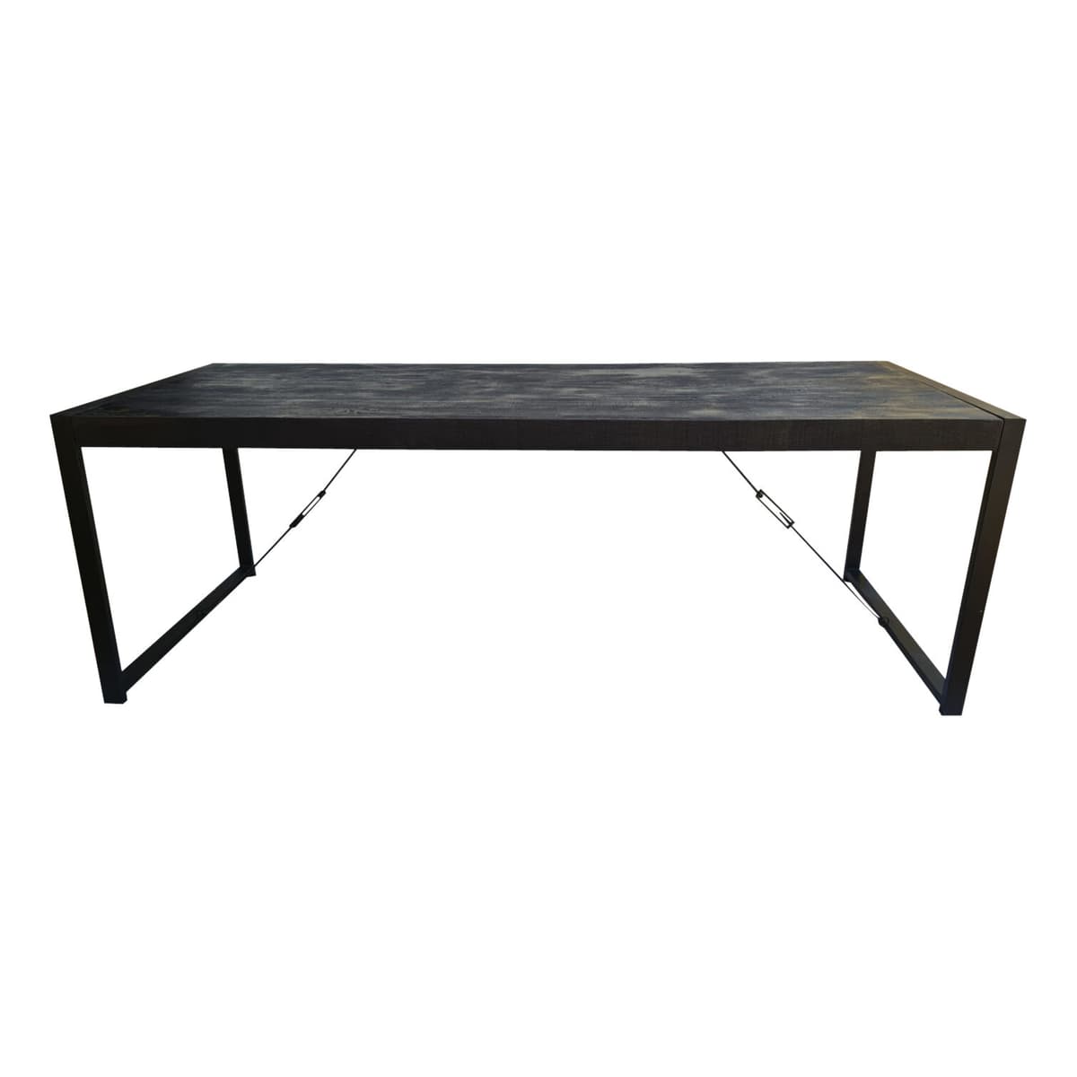 Rechthoekige eettafel Berry Zwart 180cm - 1