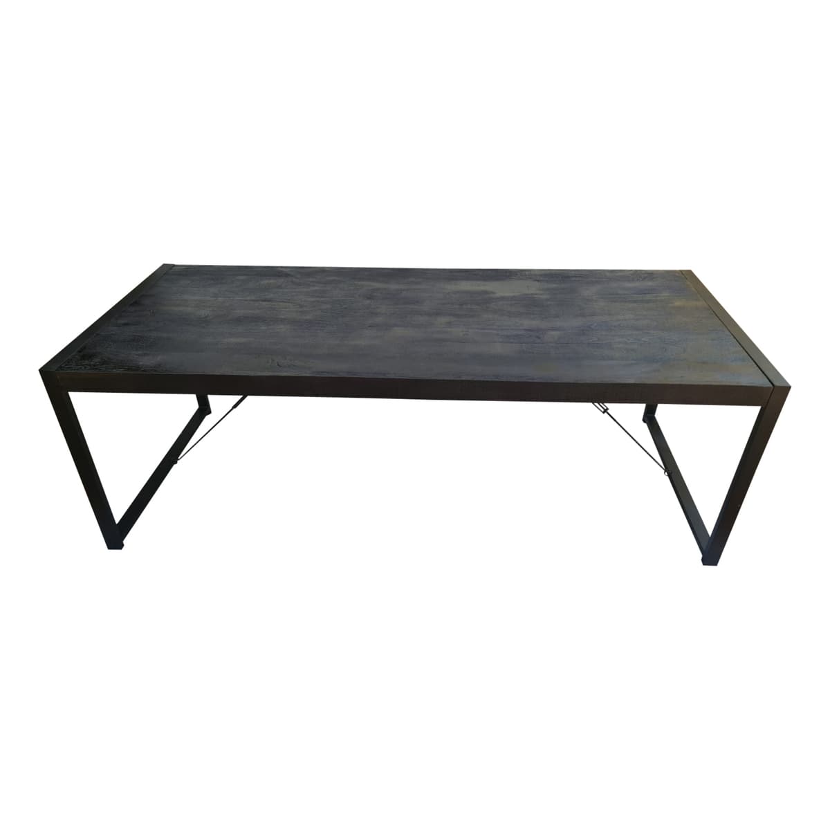 Rechthoekige eettafel Berry Zwart 180cm - 2