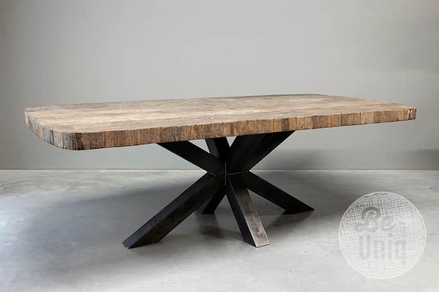 Deens Ovale Eettafel New York 230cm (Incl. Poot) - 1