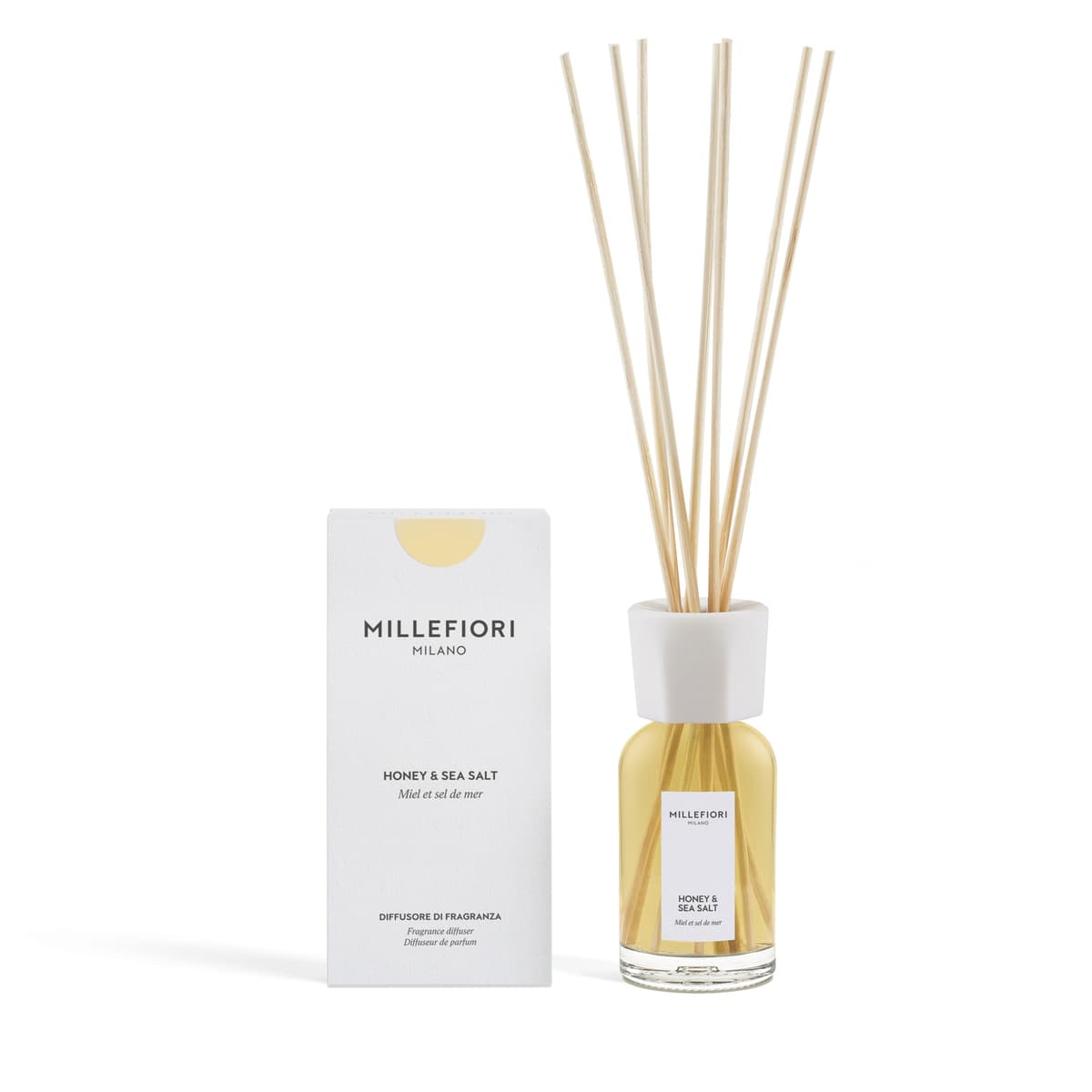 MM New Milano Reed Diffuser 100 ml Honey & Sea Salt - 1
