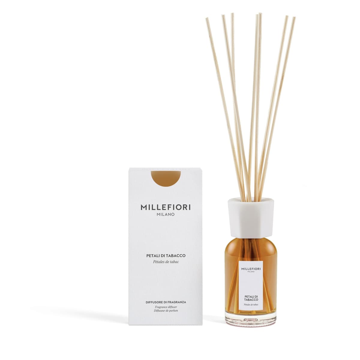 MM New Milano Reed Diffuser 100 ml Petali di Tabacco - 1