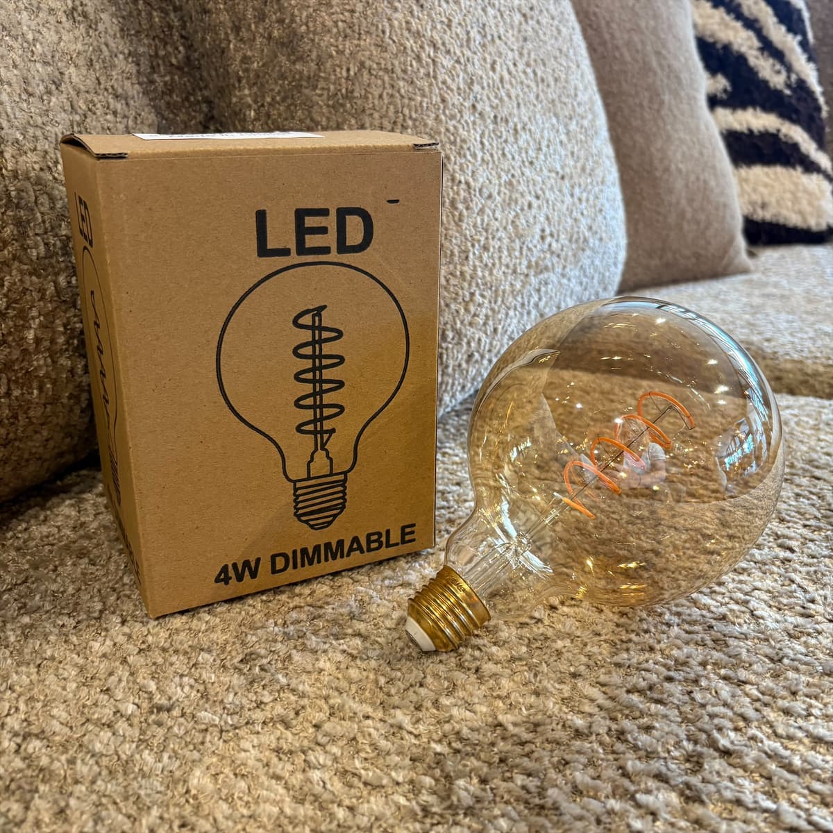 LED Lamp 4W Ø 12 cm x 14 cm Dimbaar - 1