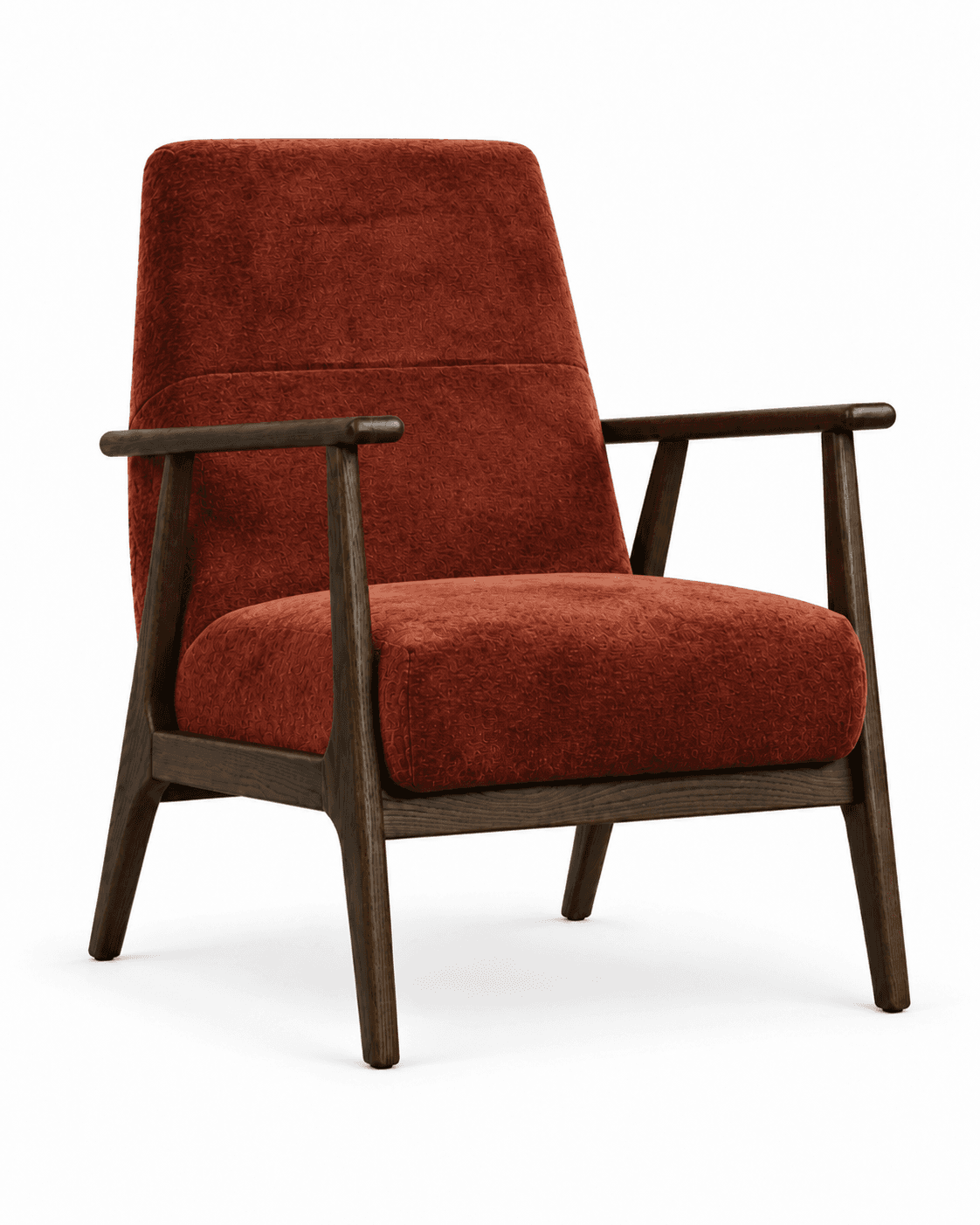 Fauteuil Felix Bordeauxrood - 1